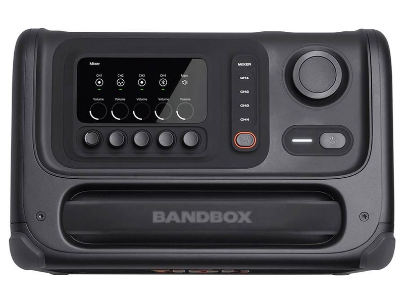 JBL BandBox Trio - kompakt AI-drevet øvingsforsterker og høyttaler 135W