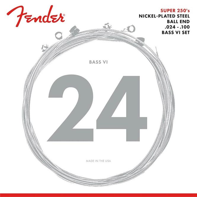 Hovedbilde Fender Super 250 Bass VI .024-.084