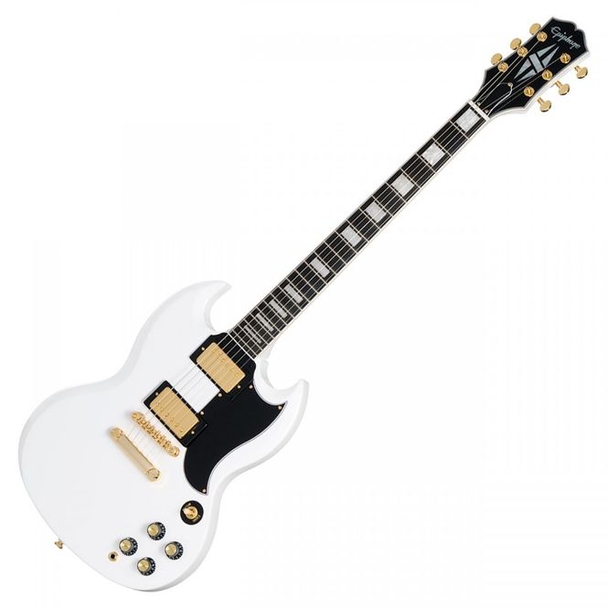 Hovedbilde Epiphone SG Custom AW, m/premium gig bag, Alpine White