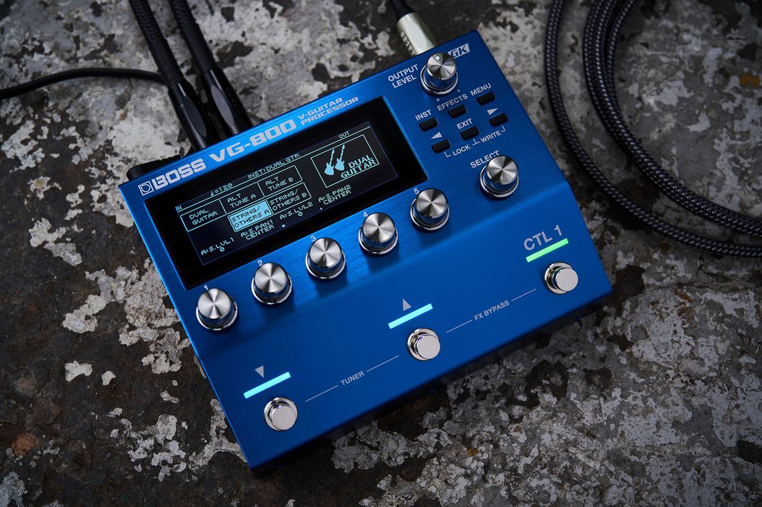 Boss VG-800 V-Guitar-prosessor, Lag drømmeinstrumentet ditt