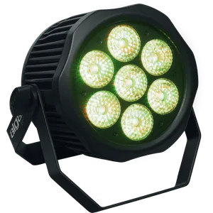 Hovedbilde Algam IP-PAR-712-HEX - 7x12W RGBWA+UV, IP65, 40&deg; spredning, utend&oslash;rsbruk