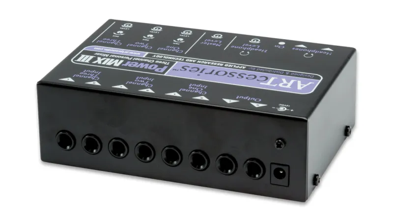 ART PowerMix III – 3-kanals Stereo Minimikser