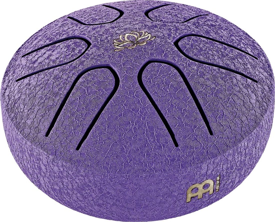Meinl Sonic Energy PSTD1PLF Pocket Steel Tongue Drum, A-dur, Lilla