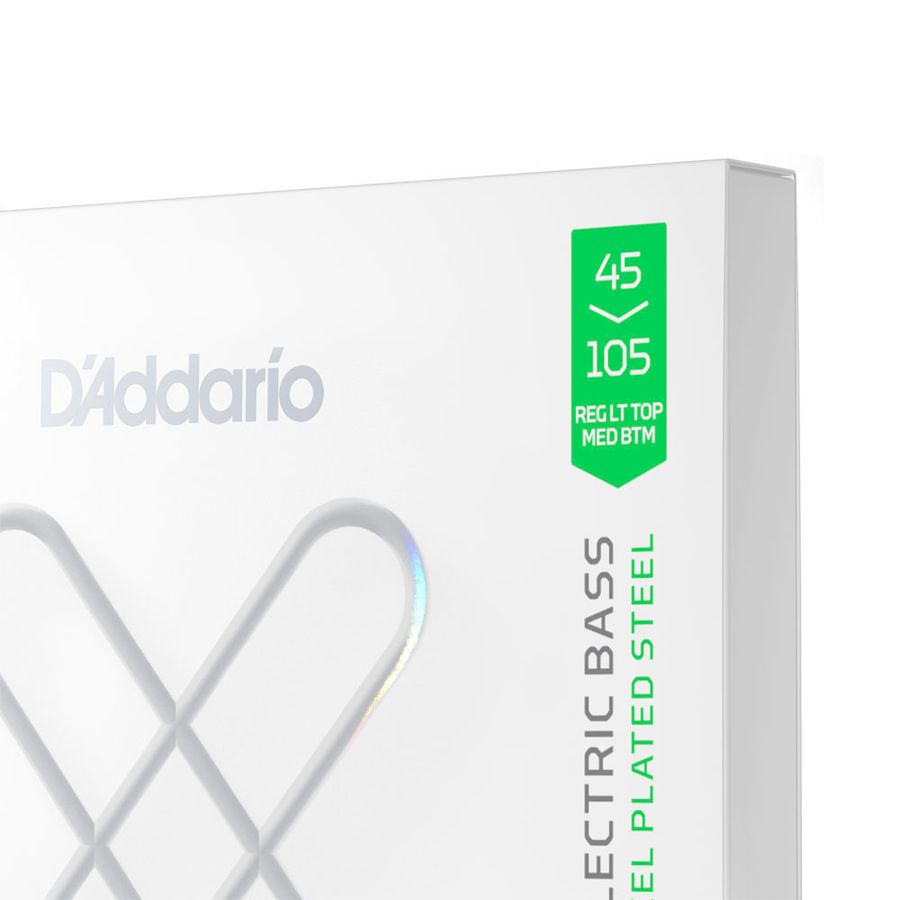 D'Addario XS el-bass, 4 str. 045-105 Light top/ med. bottom