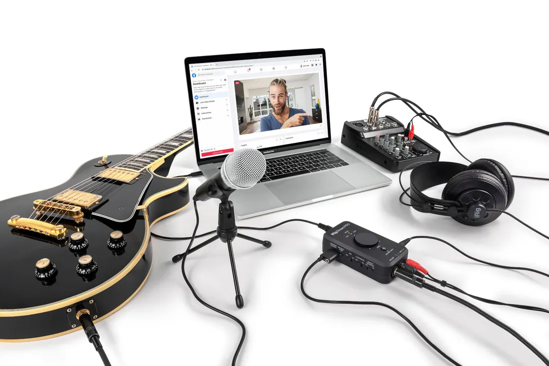IK Multimedia iRig Stream Pro Lydkort for streaming og podcast