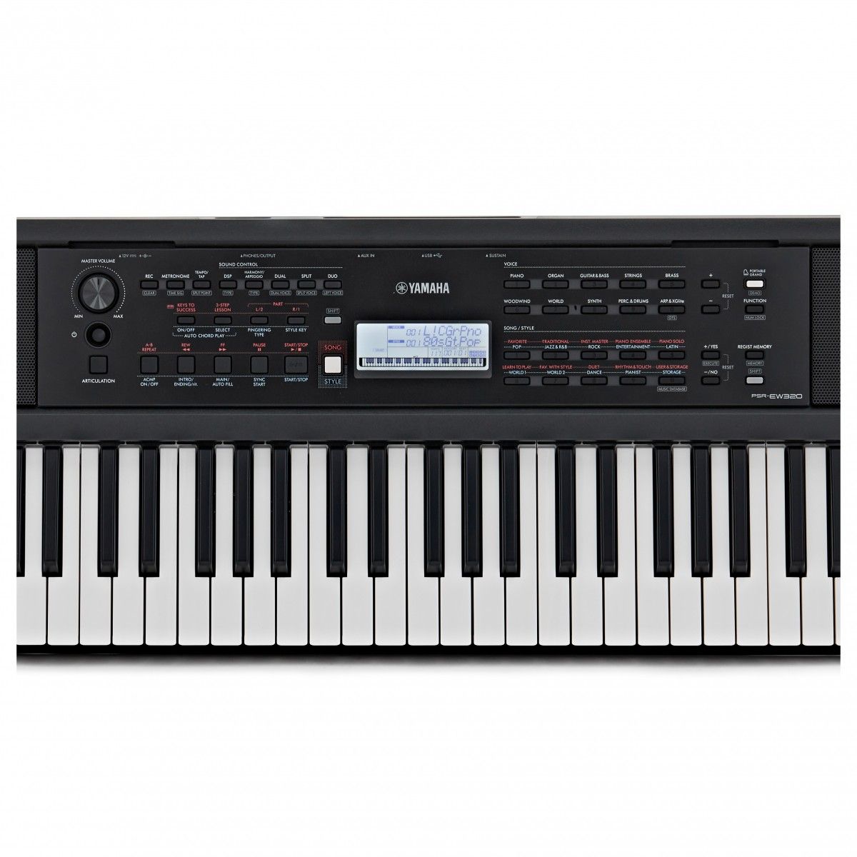 Yamaha PSR-EW-320 Komplett Keyboardpakke