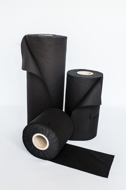 Hovedbilde KAGU Scenefront på rull, Sort, 100cm bred, 25m