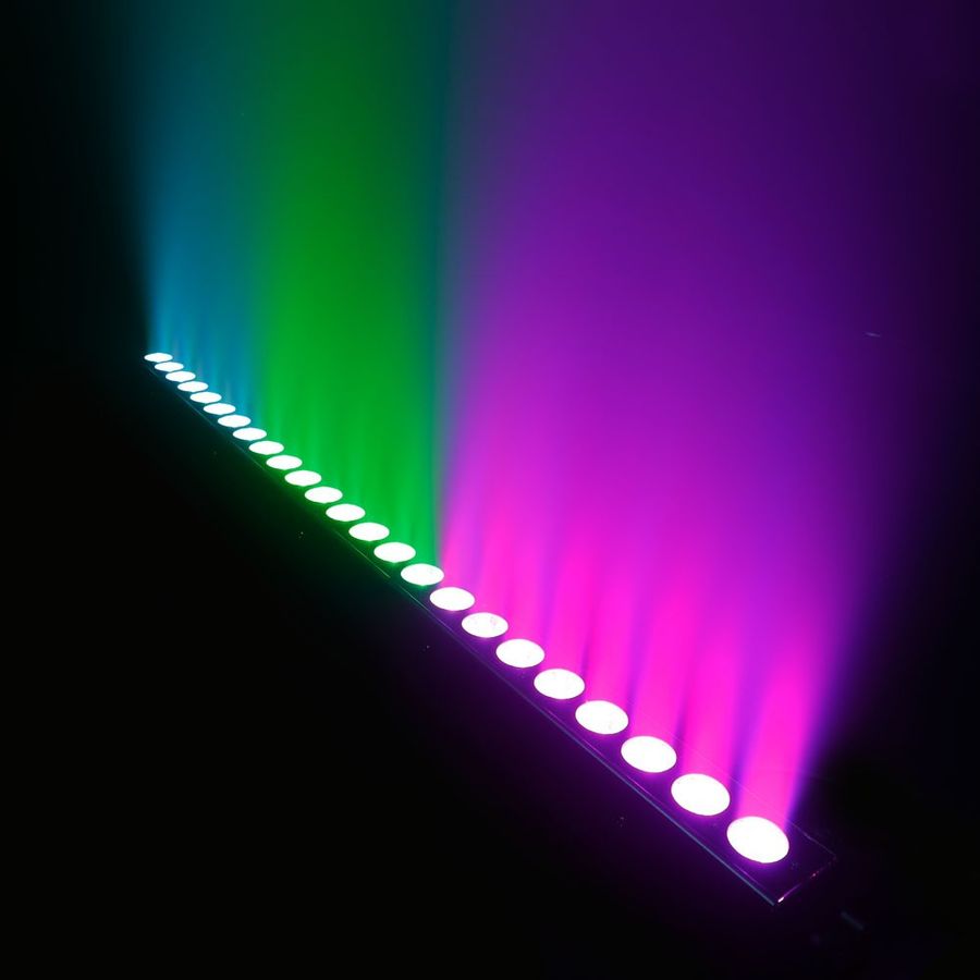 Cameo TRIBAR 400 IR - 24 x 3 W TRI LED Bar in Black Housing with IR Remote Control