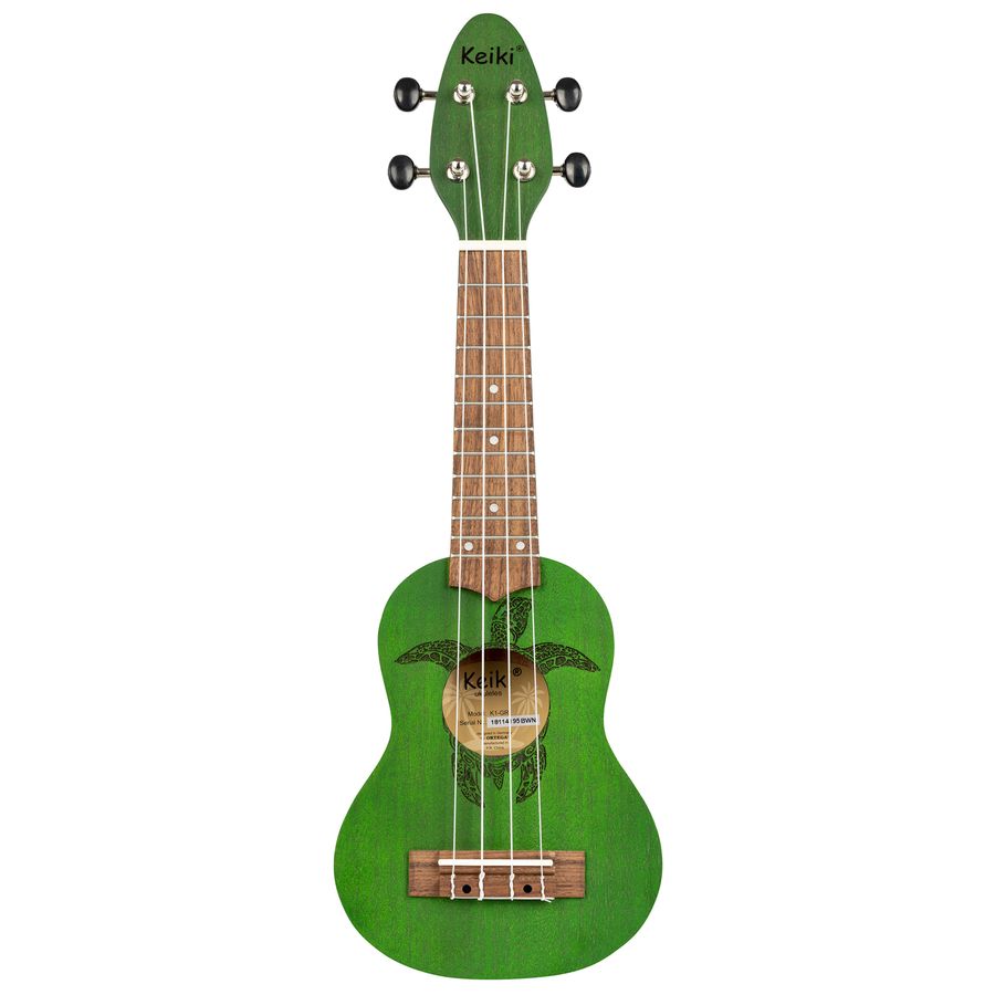 Ortega K1-GR Sopranino ukulele, Forest Green