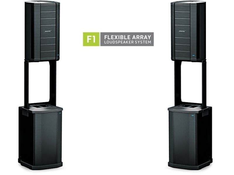 Bose F1 Model 812 Flexible Array, Komplett Dobbelt System
