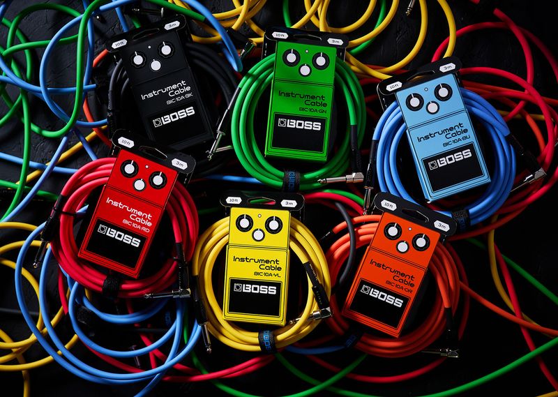 Boss BIC-10A-BK Instrumentkabel, 3M, Sort