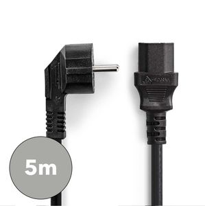 Hovedbilde Nedis str&oslash;mkabel, 5m, 3 x 1.50 mm&sup2;, 3600W, jordet st&oslash;psel
