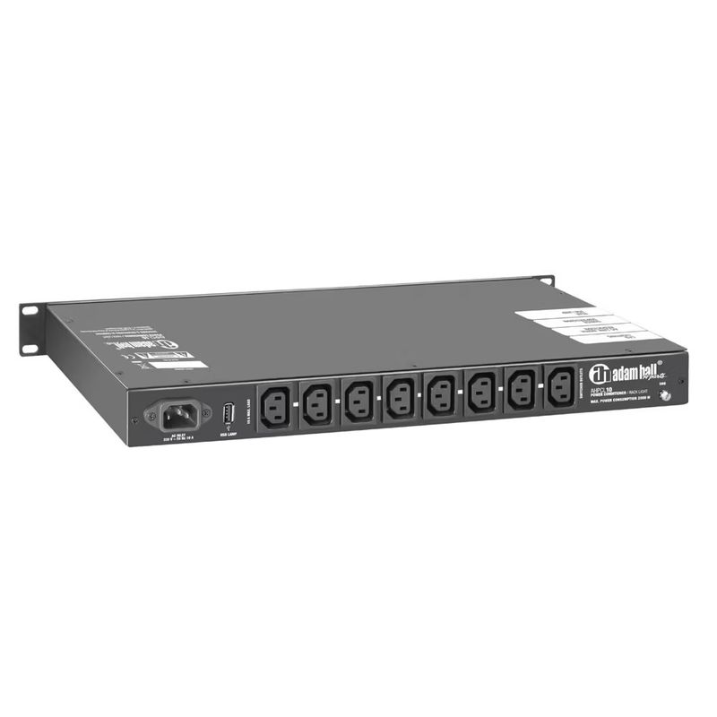 Adam Hall PCL 10 Power Conditioner – med rackbelysning