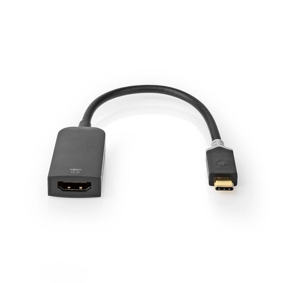 Nedis USB-C til HDMI adapter, 4K@60Hz, 0.20m