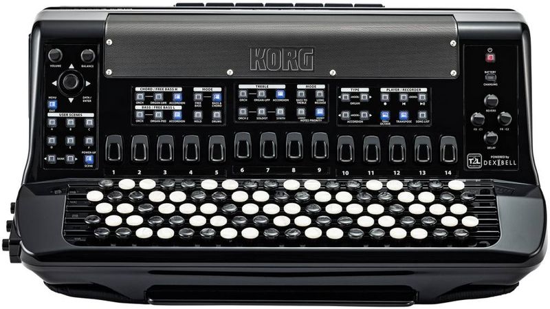 Korg Fisa Suprema FSUP-B-MBK Digitalt Knappetrekkspill