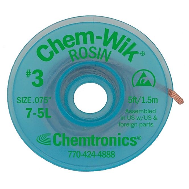 Hovedbilde ChemWik Desoldering Wick 1.9 mm x 1.5 m