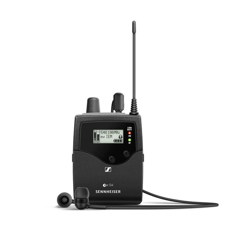 Sennheiser EW IEM G4 TWIN-E, Trådløst Dobbelt In-Ear Monitorsystem