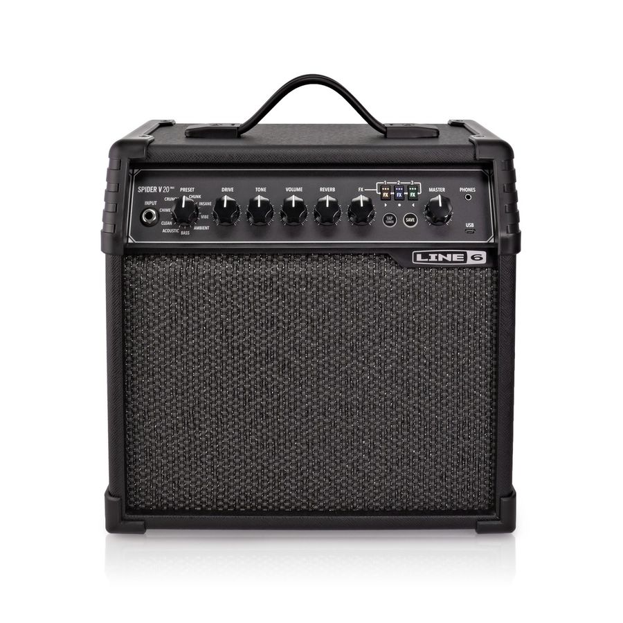 Line 6 Spider V 20 MkII 1x8 gitarcombo, 20W