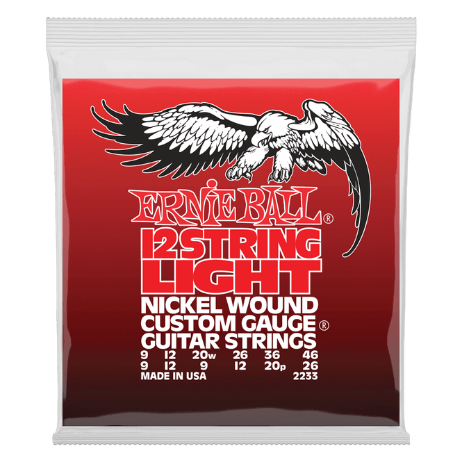 Hovedbilde Ernie Ball EB-2233 Slinky Nickelwound, 12-string Light 9-46.
