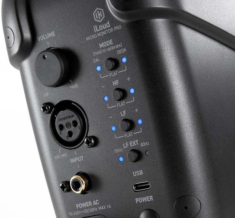 IK Multimedia iLoud Micro Monitor Pro, Ultrakompakt, profesjonell studiomonitor, Singel