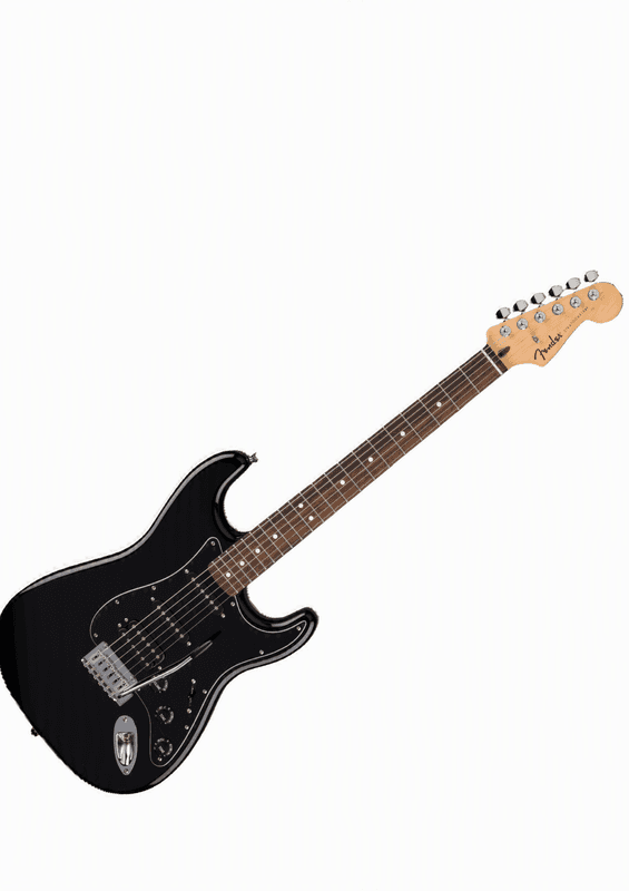 Fender Standard Stratocaster HSS Sort