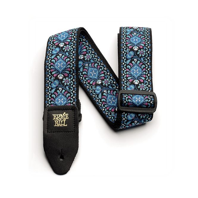 Hovedbilde Ernie Ball EB-4097 Gitarreim i klassisk Jacquard-design, Indigo Orchid