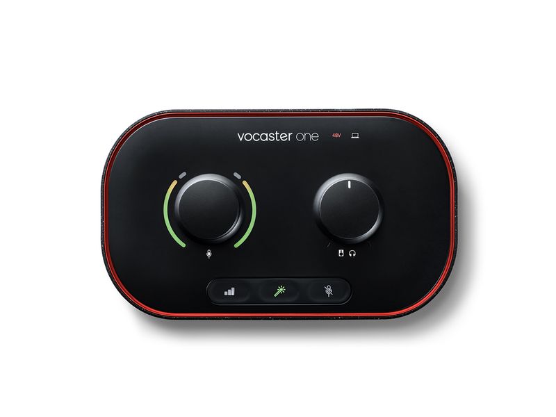 Focusrite Vocaster One Studio m/ lydkort, mikrofon og hodetelefoner