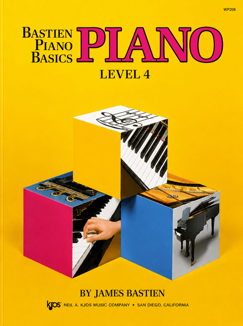 Hovedbilde Bastien Bit for bit Piano del 4 - Bastien (engelsk utgave)