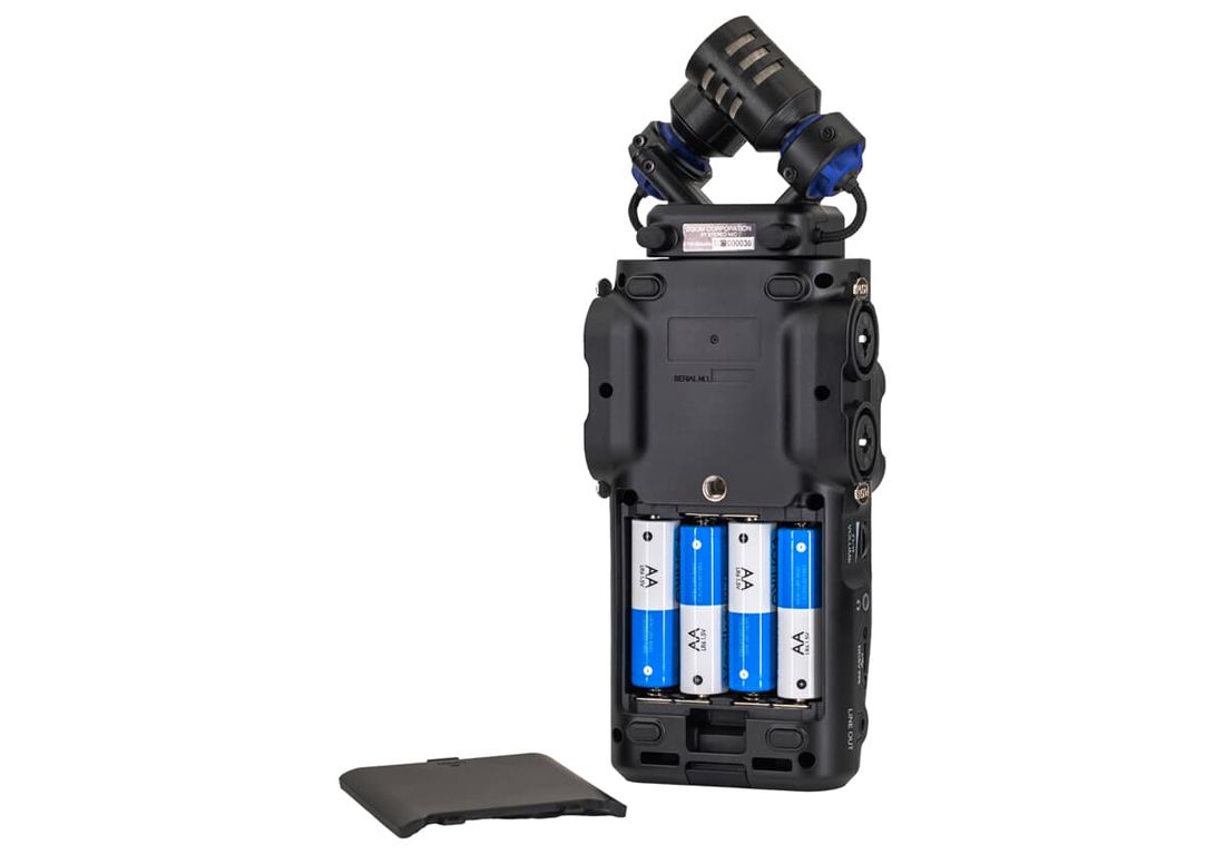 Zoom H6 studio håndholdt opptaker med seks spor + stereomiks