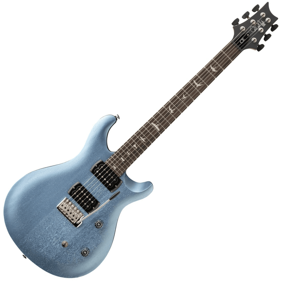 PRS SE CE24 Standard Satin, Tremolo Ice Blue Metallic