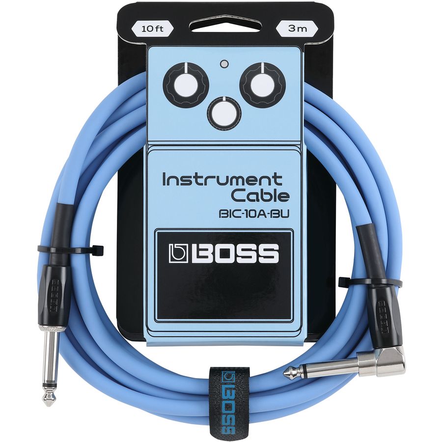 Boss BIC-10A-BU Instrumentkabel, 3M, Blå