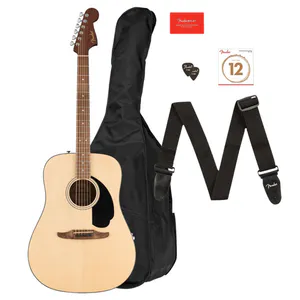 Hovedbilde Fender California Standard Redondo, Western gitarpakke, Natural