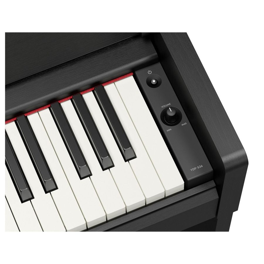 Yamaha YDP S36B digital piano, sort