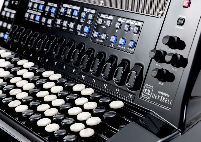 Korg Fisa Suprema FSUP-B-MBK Digitalt Knappetrekkspill