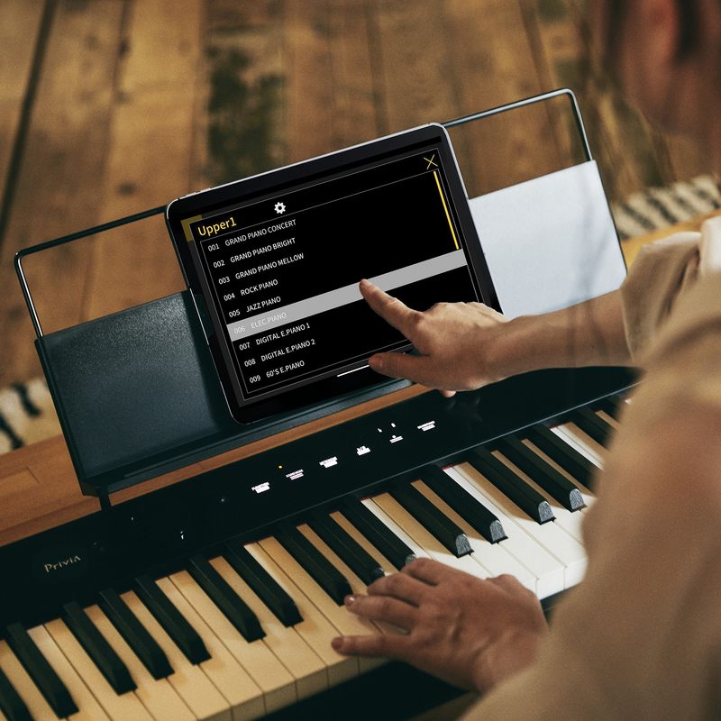 Casio Privia PX-S1100 Digitalt Piano, Bluetooth, Black