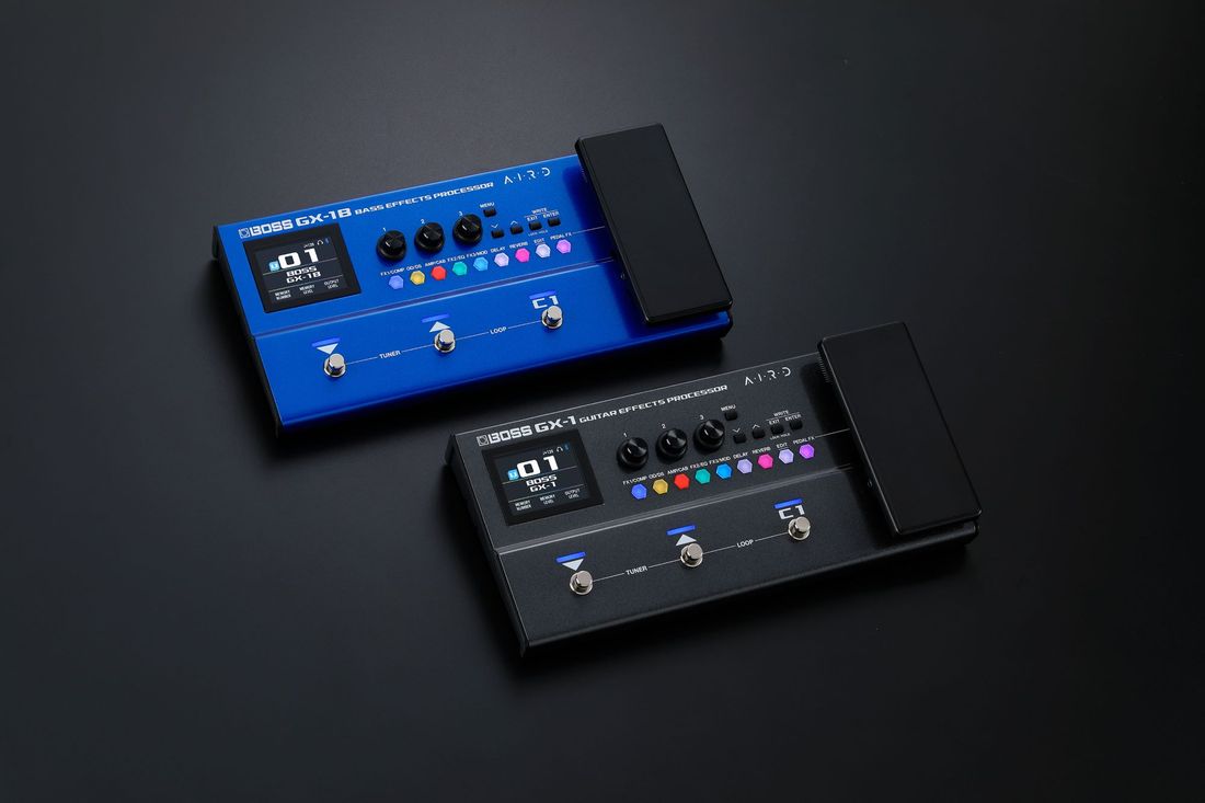 Boss GX-1 portabel gitarprosessor med førsteklasses BOSS-lyd