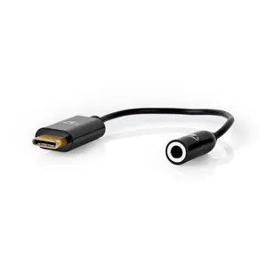 Hovedbilde Nedis USB-C Adapter - lytting av musikk p&aring; mobil, pad, PC/Mac