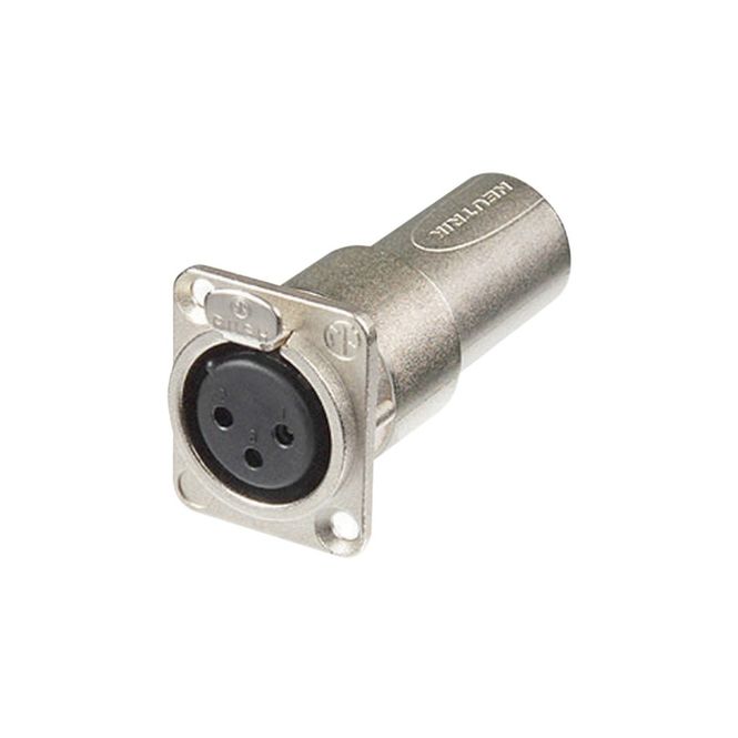 Hovedbilde Neutrik NA3FDM XLR 3P Hun-Han feedthrough adapter