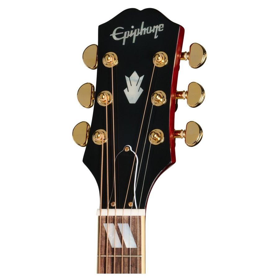 Epiphone Inspired by Gibson Hummingbird Standard EC m/ Premium gigbag, Cherry Sunburst