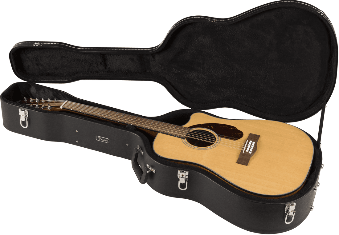 Fender CD-140SCE Dreadnought 12 String m/ Fishman pickup og Koffert, Natural