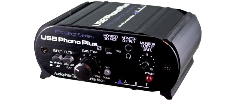 ART USB Phono Plus, høyoppløselig phono-forforsterker og USB-lydgrensesnitt
