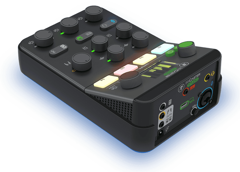 Mackie M-Caster-Studio, Desktop Live Streaming Mixer with display