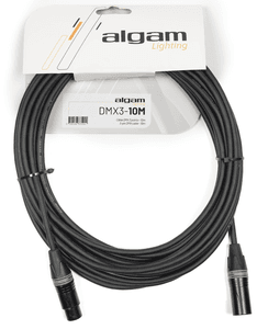 Hovedbilde Algam DMX3-10M &#8211; 3-pin DMX-kabel (10 meter, 110 &#937;)