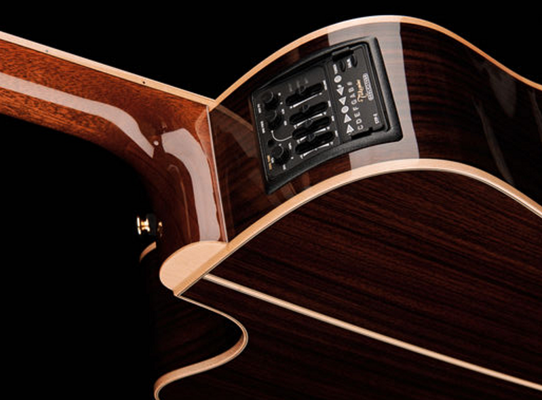Takamine P7DC Dreadnought Gitar, m/ CTP-3 Cool Tube preamp, Naturel