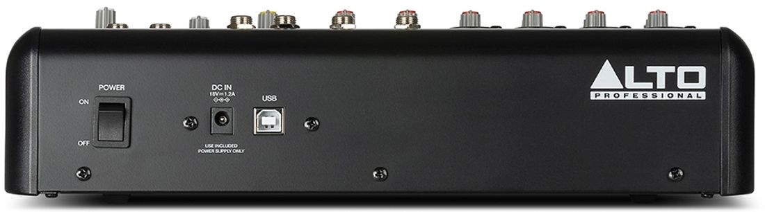Alto TrueMix 800FX - kompakt 8-kanals mikser med USB / Bluetooth og Alesis Multi-Effects