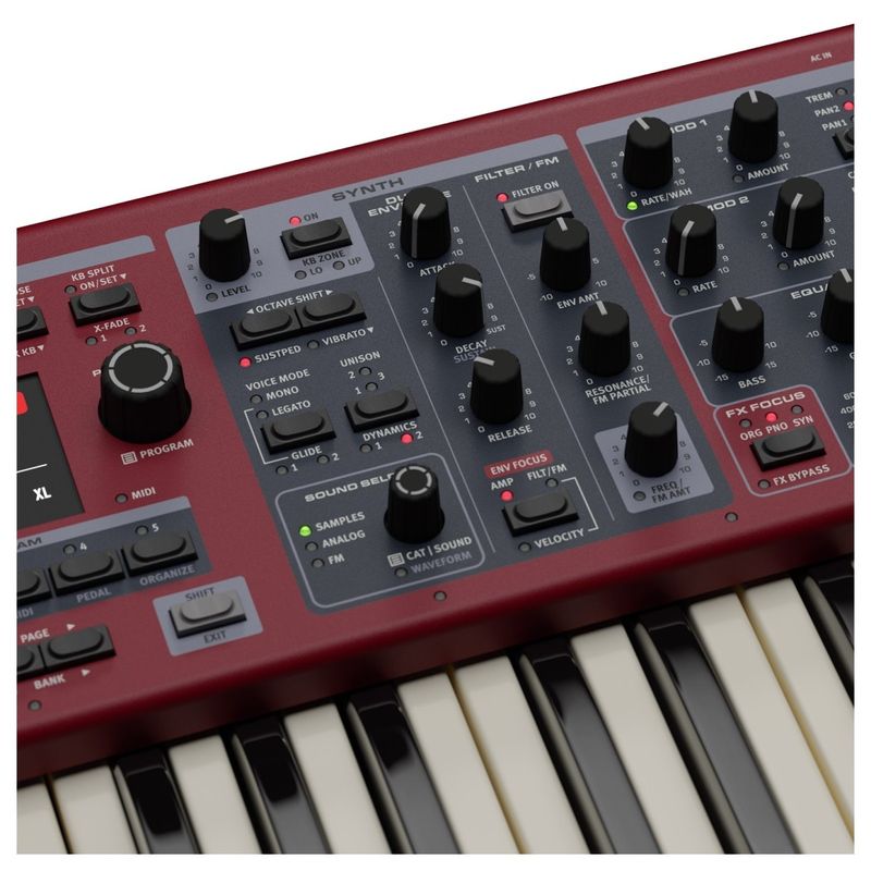 Nord Electro 7 HP m/ Kawai lettvektet hammer action keyboard