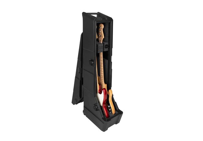Hovedbilde Gator GTR-Minivault B2 flight/stativ med hjul og plass til 2 basser