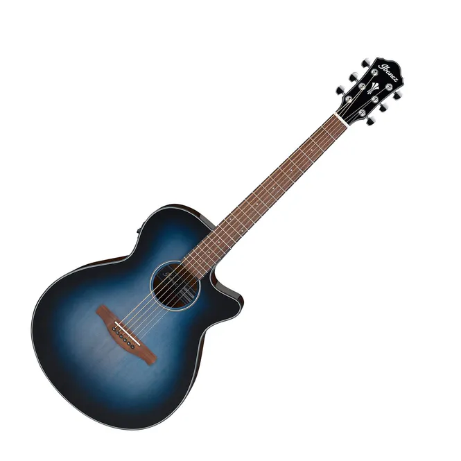 Hovedbilde Ibanez AEG50-IBH Westerngitar med preamp, Indigo Blue Burst High Gloss