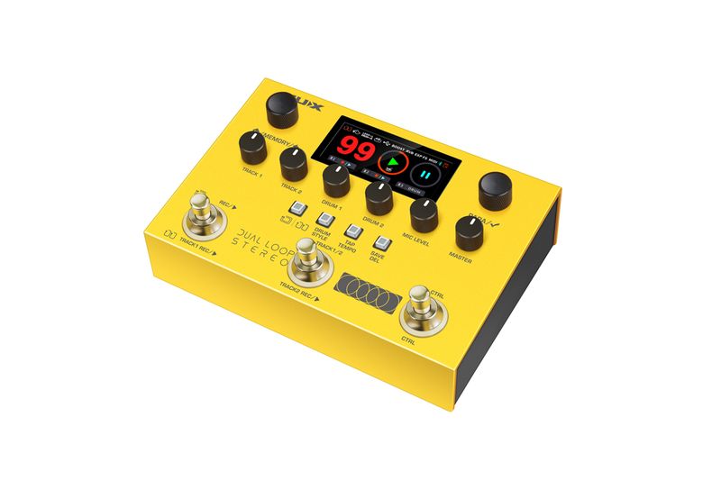 NUX Dual Loop Stereo, trommemaskin og looper
