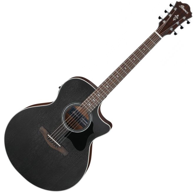 Hovedbilde Ibanez AE140-WKH Western Gitar m/ AEQ-TP2 preamp, Weathered Black Open Pore